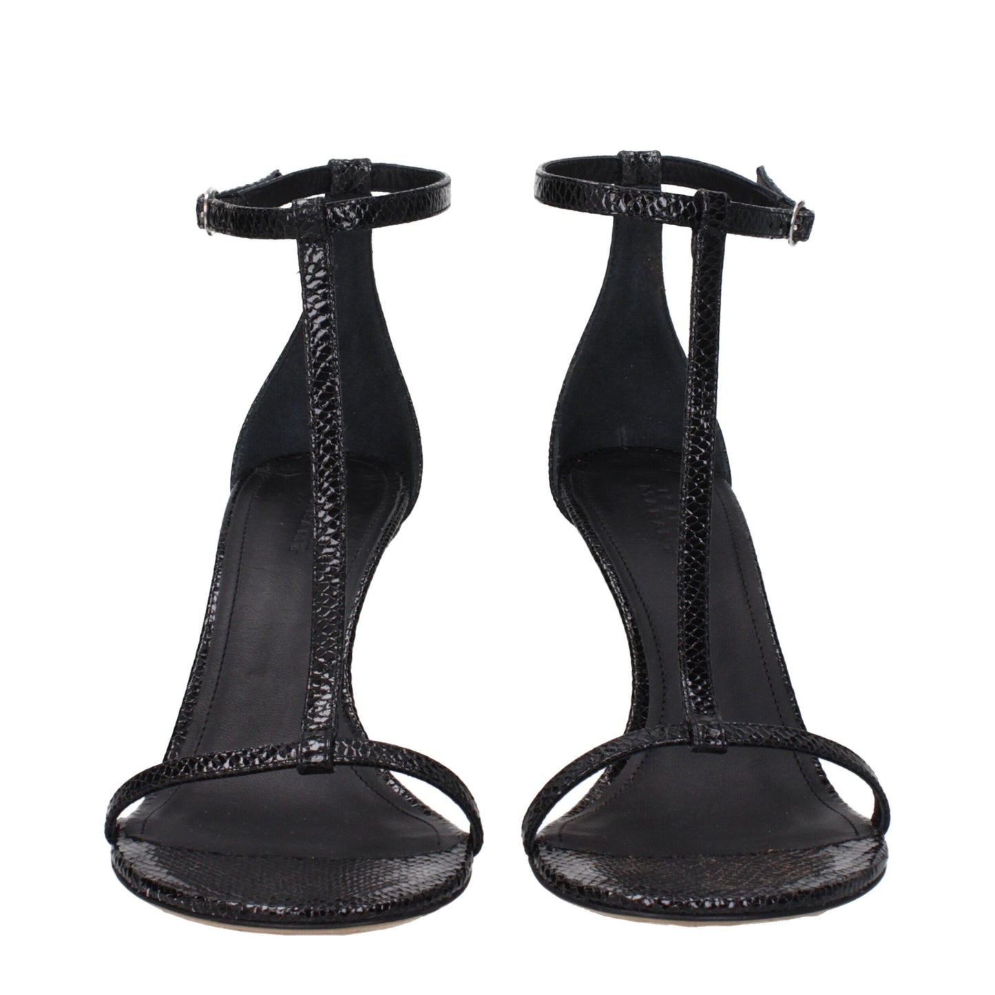 Isabel Marant Black Leather Sandal