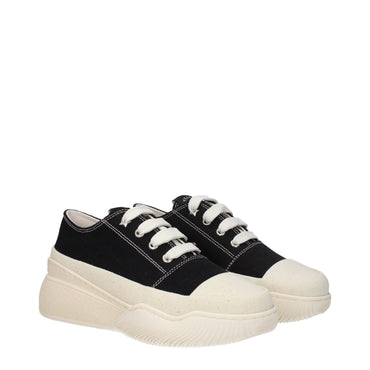 Stella McCartney Black Fabric Sneakers