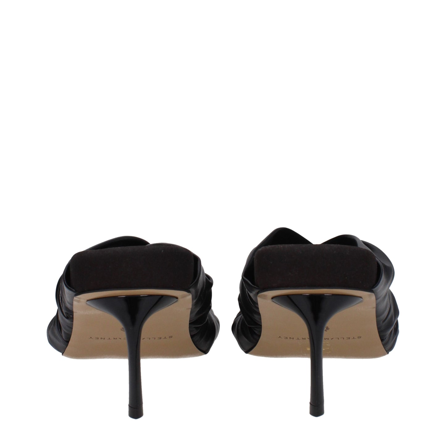 Stella McCartney Black Leather Sandal