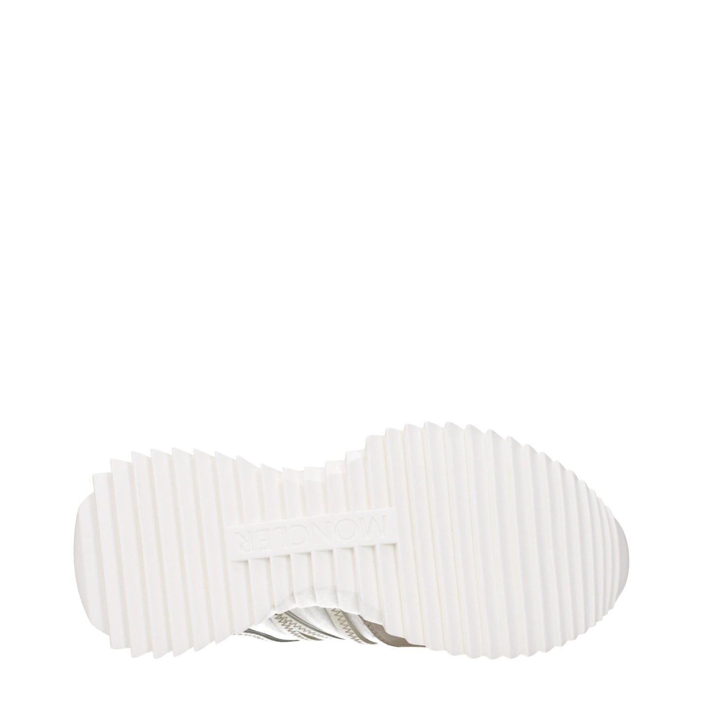 Moncler Beige Fabric Sneakers