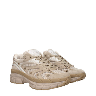 Valentino Garavani Beige Fabric Sneakers