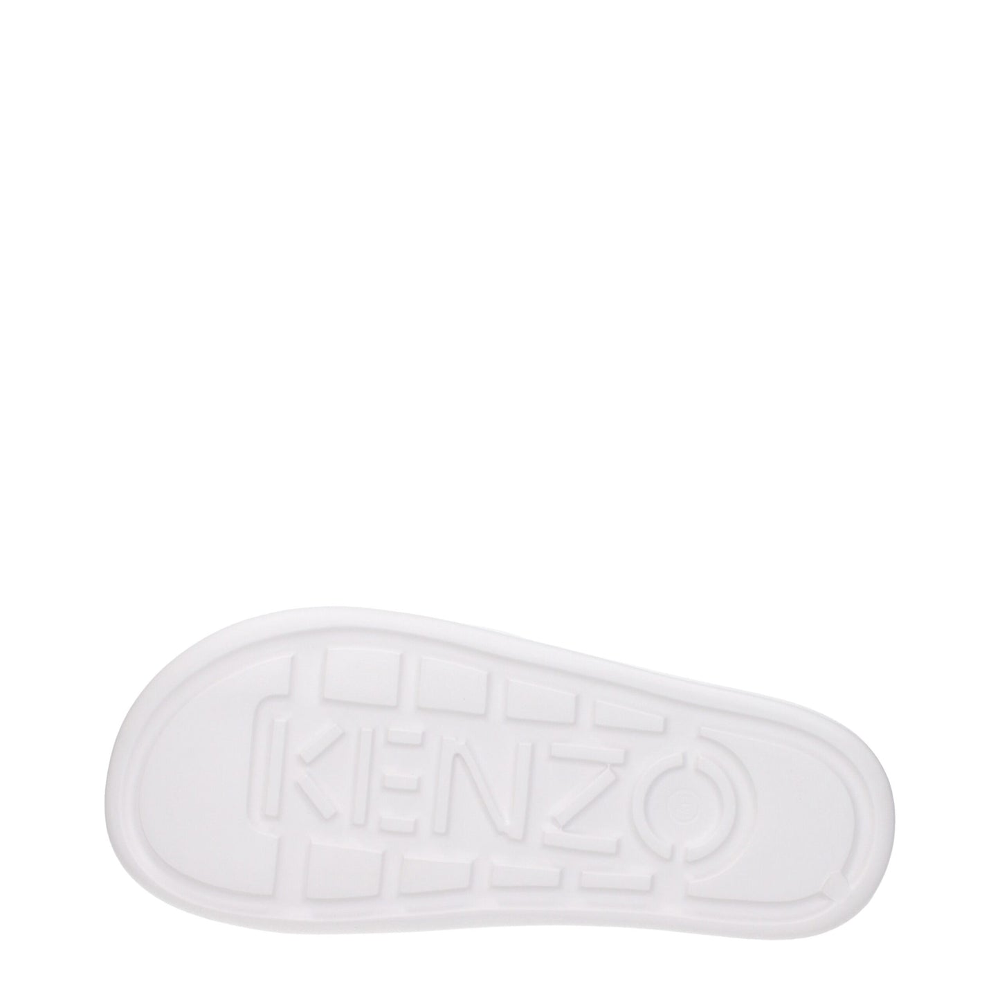 Kenzo White Cotton Slipper