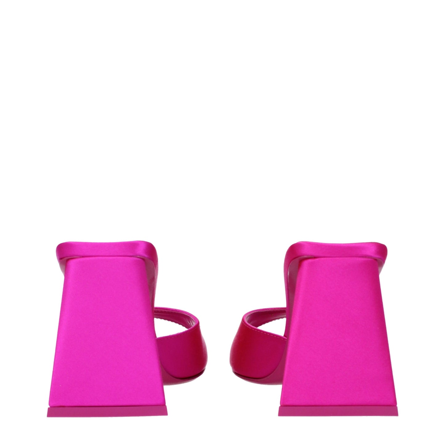 The Attico Pink Satin Sandal