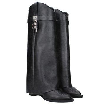 Givenchy Black Leather Boot