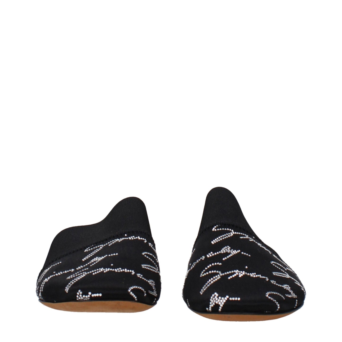 Givenchy Black Satin Slipper