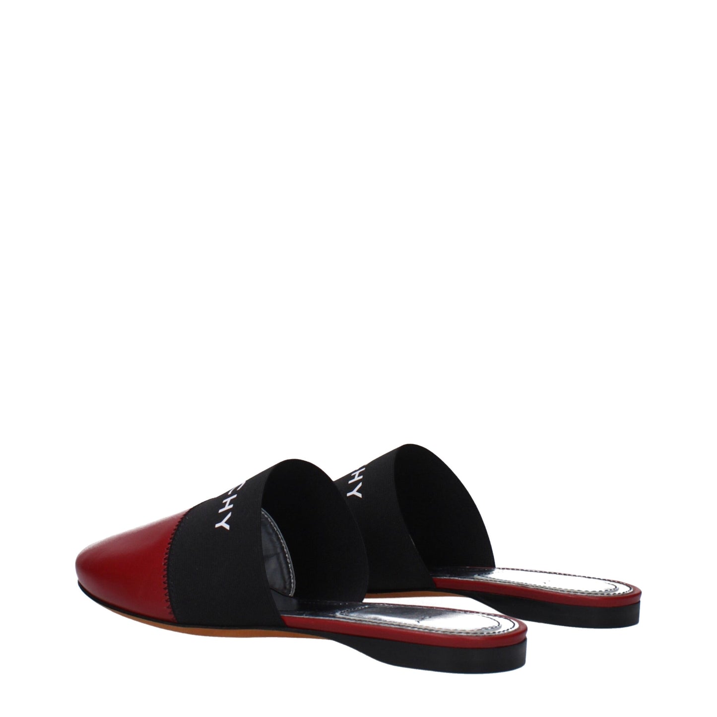Givenchy Red Leather Slipper