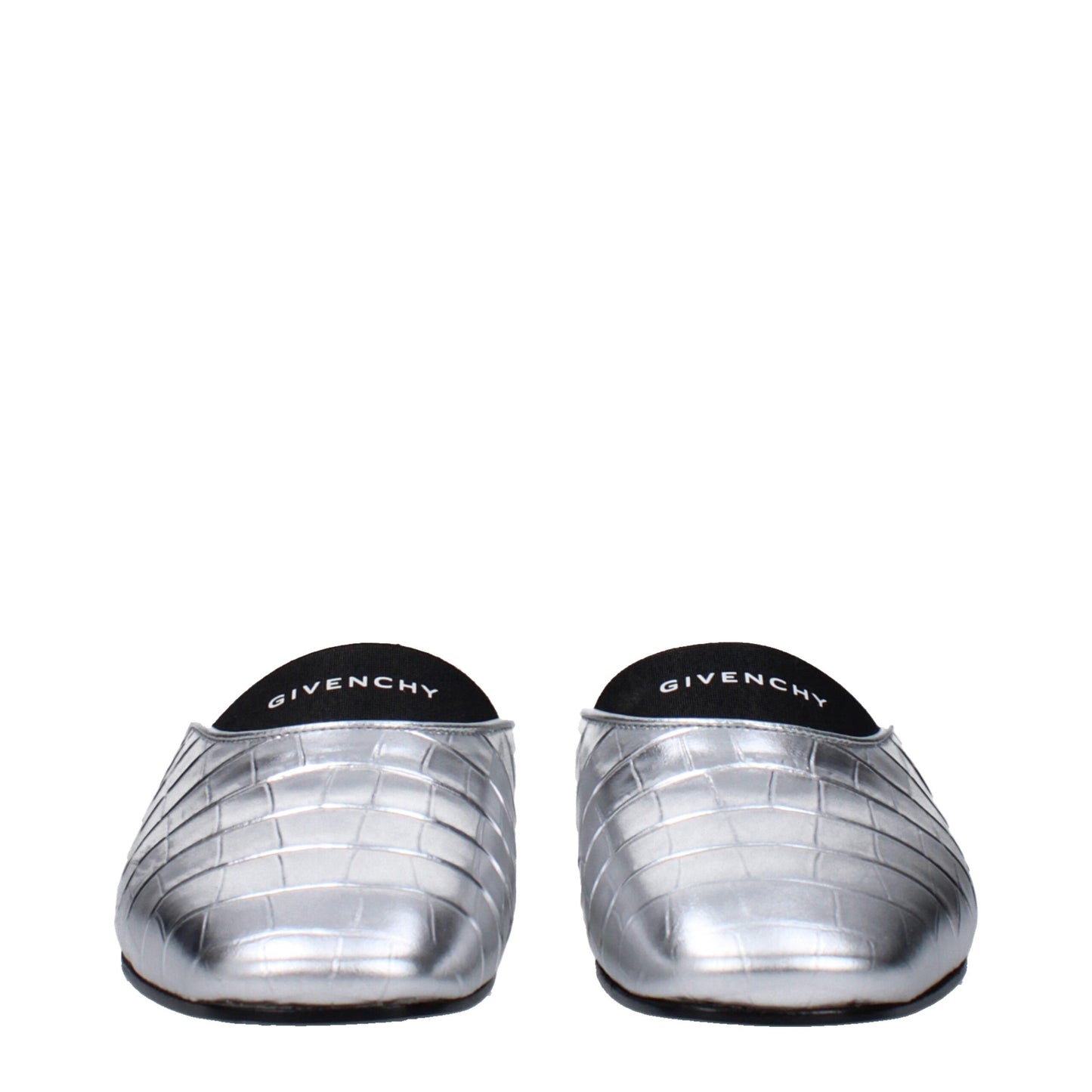 Givenchy Gray Leather Slipper
