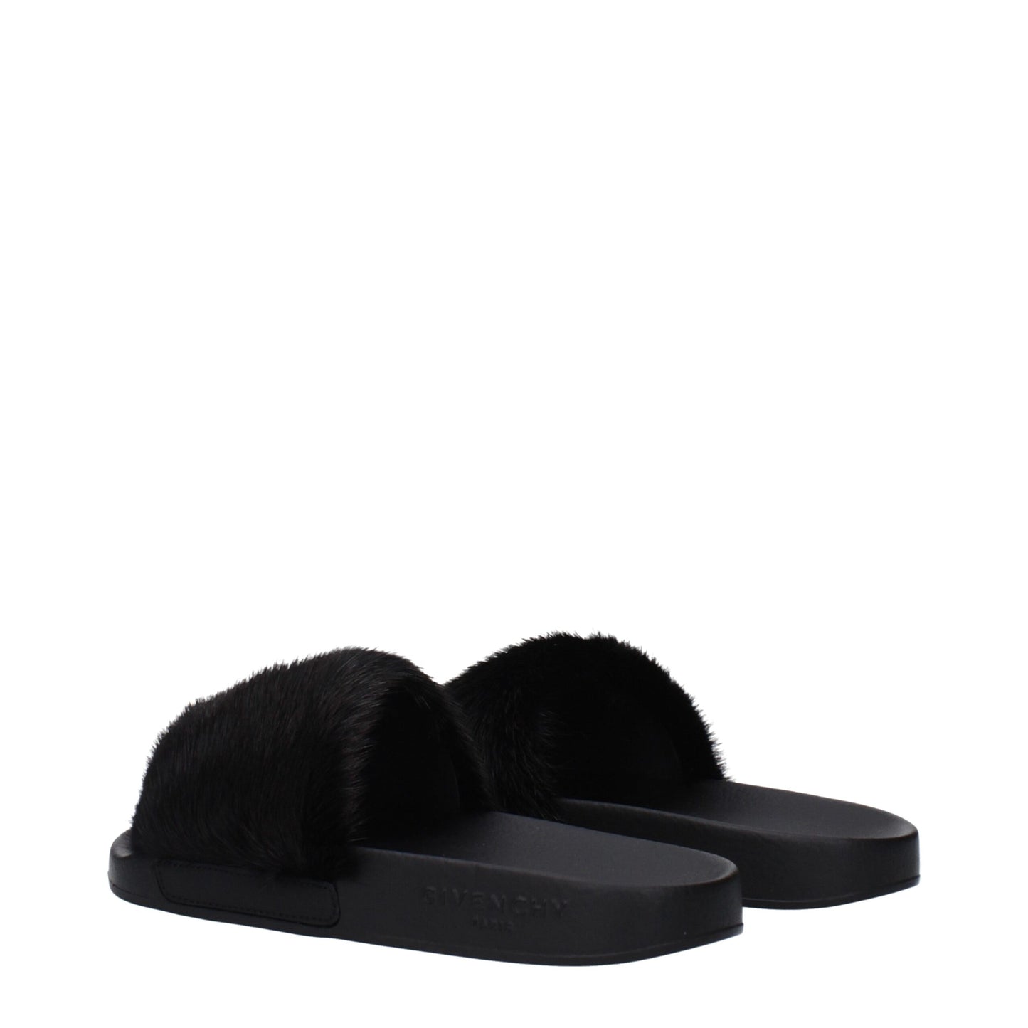Givenchy Black Cotton Slipper