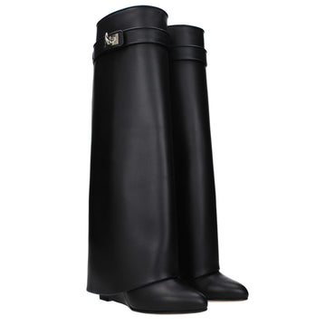 Givenchy Black Leather Boot