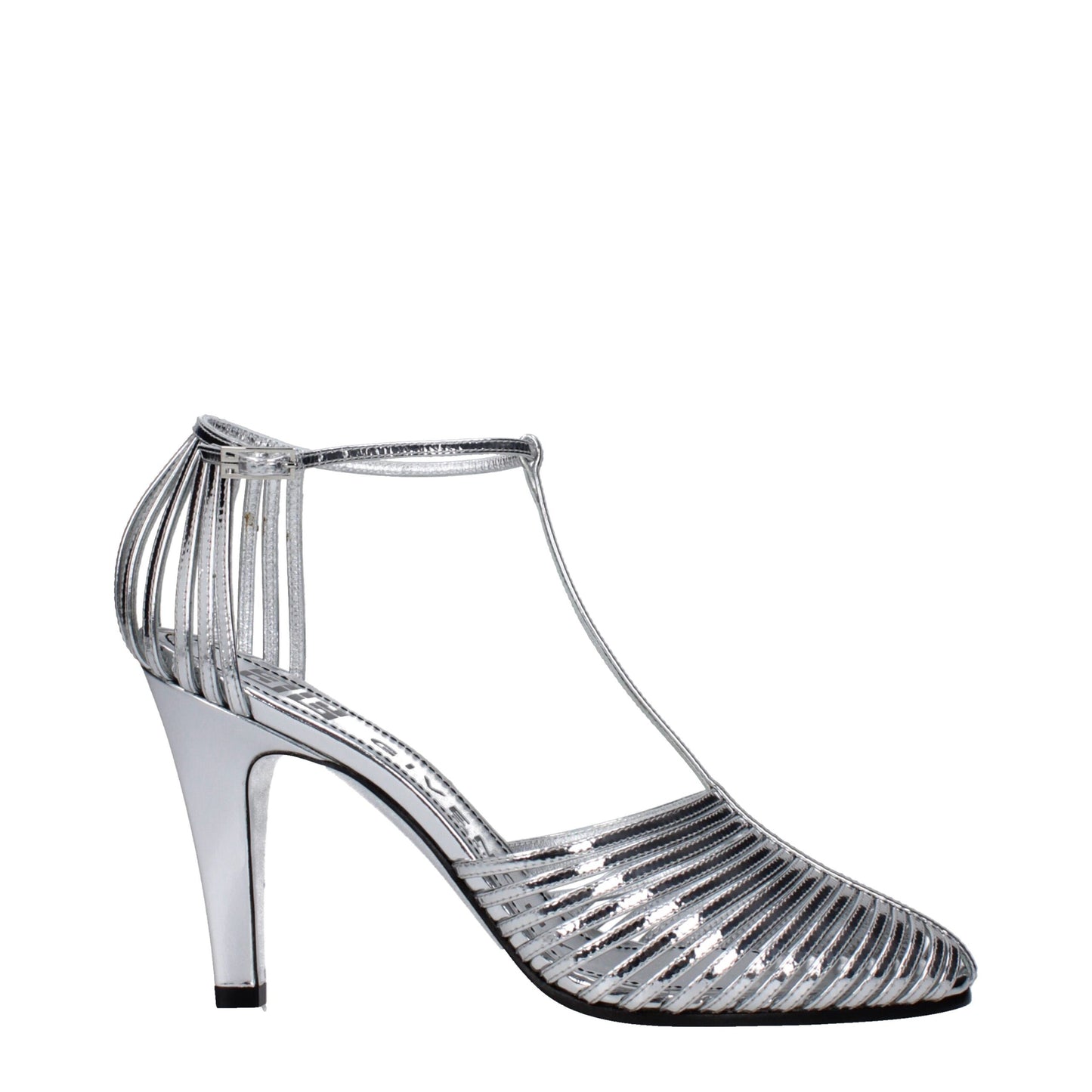 Givenchy Gray Leather Sandal