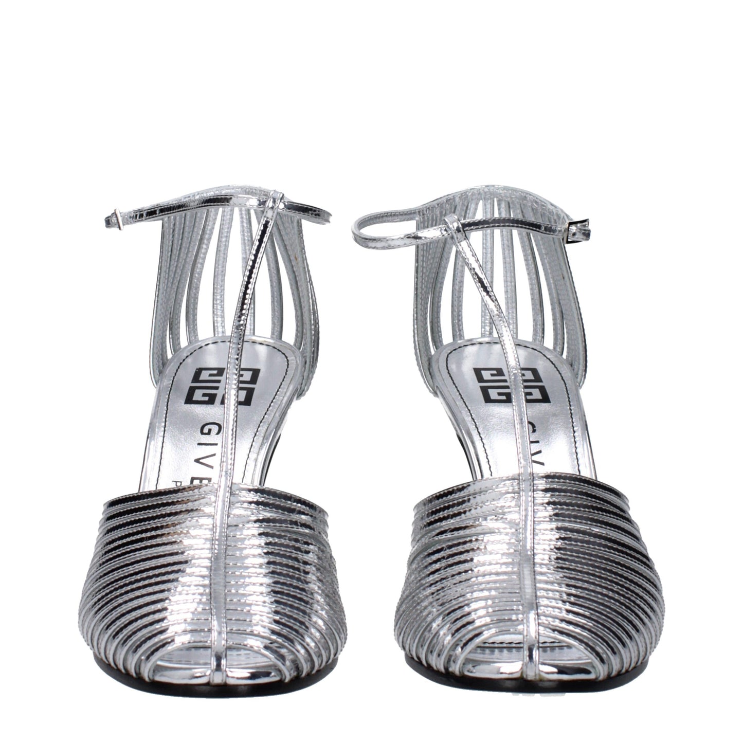 Givenchy Gray Leather Sandal