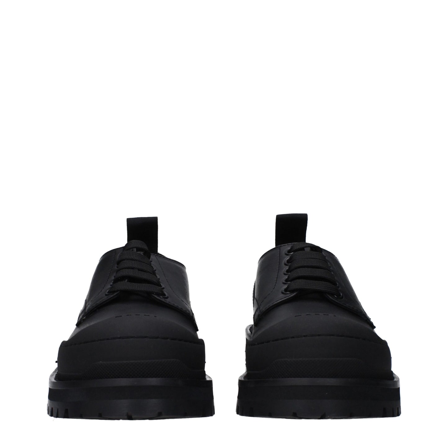 Marni Black Leather Sneakers