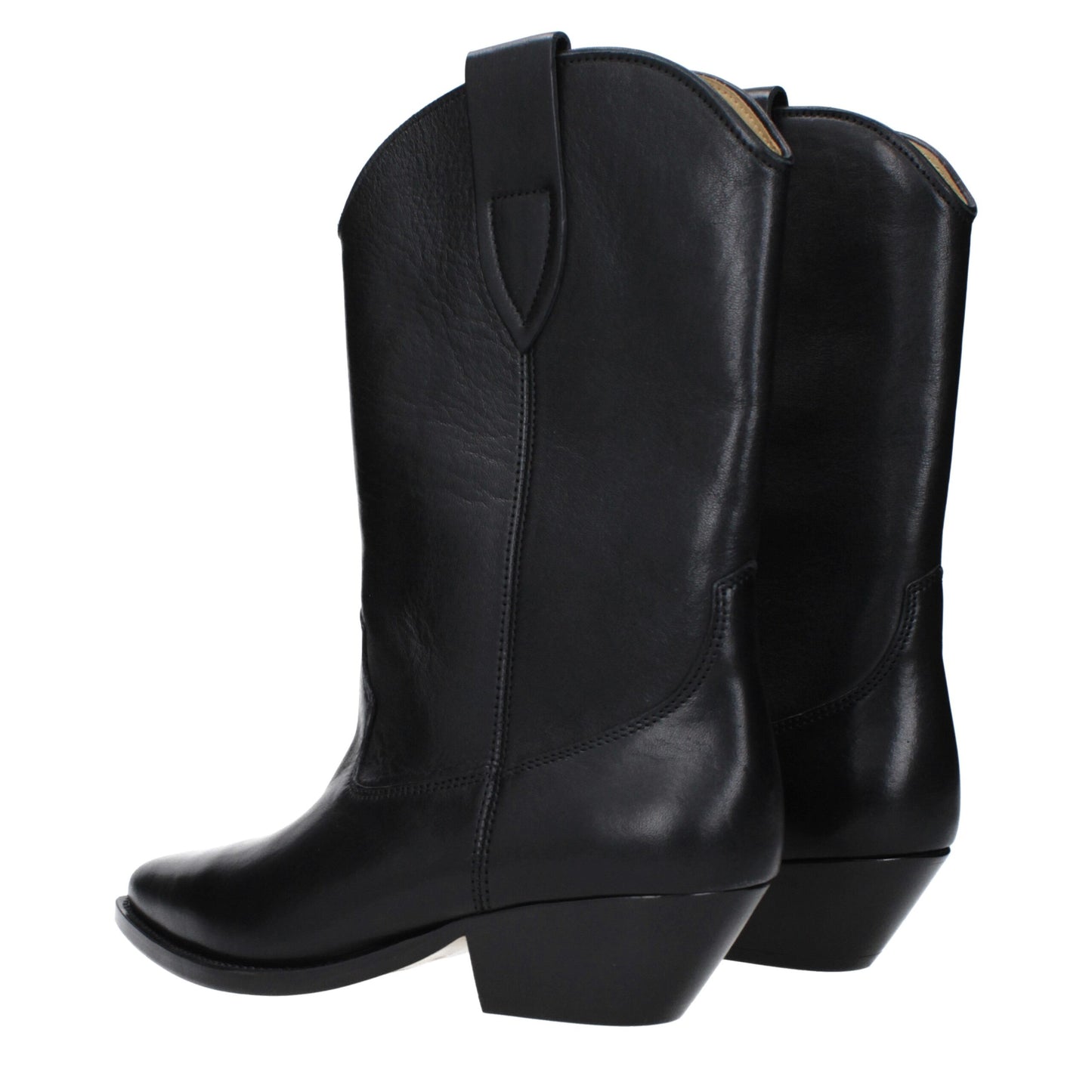 Isabel Marant Black Leather Ankle
