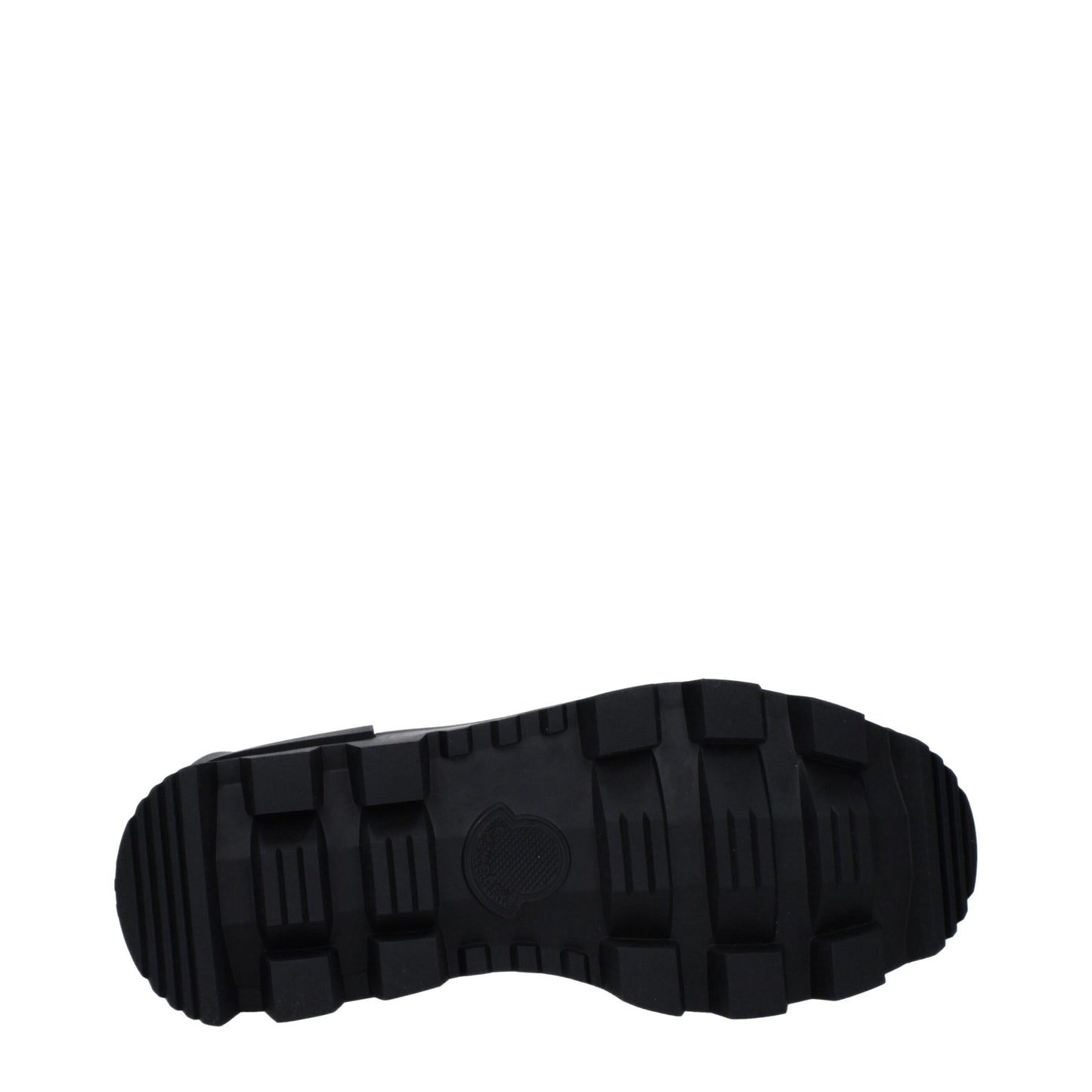 Moncler Black Leather Ankle