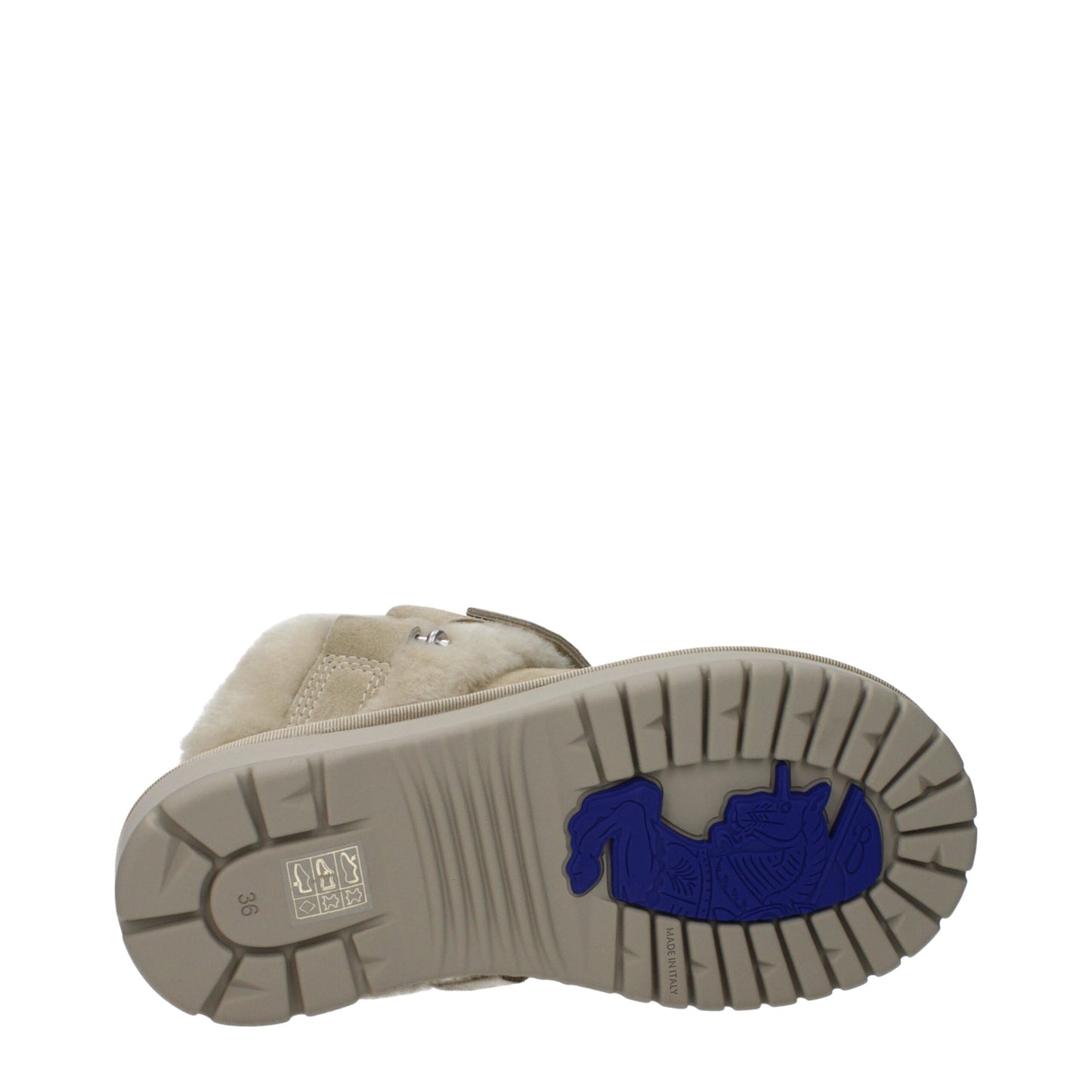 Burberry Green Leather Slipper