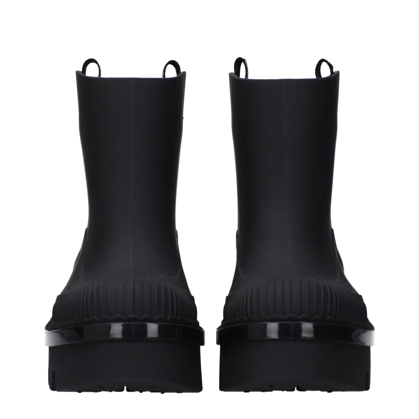 Chloé Black Cotton Ankle