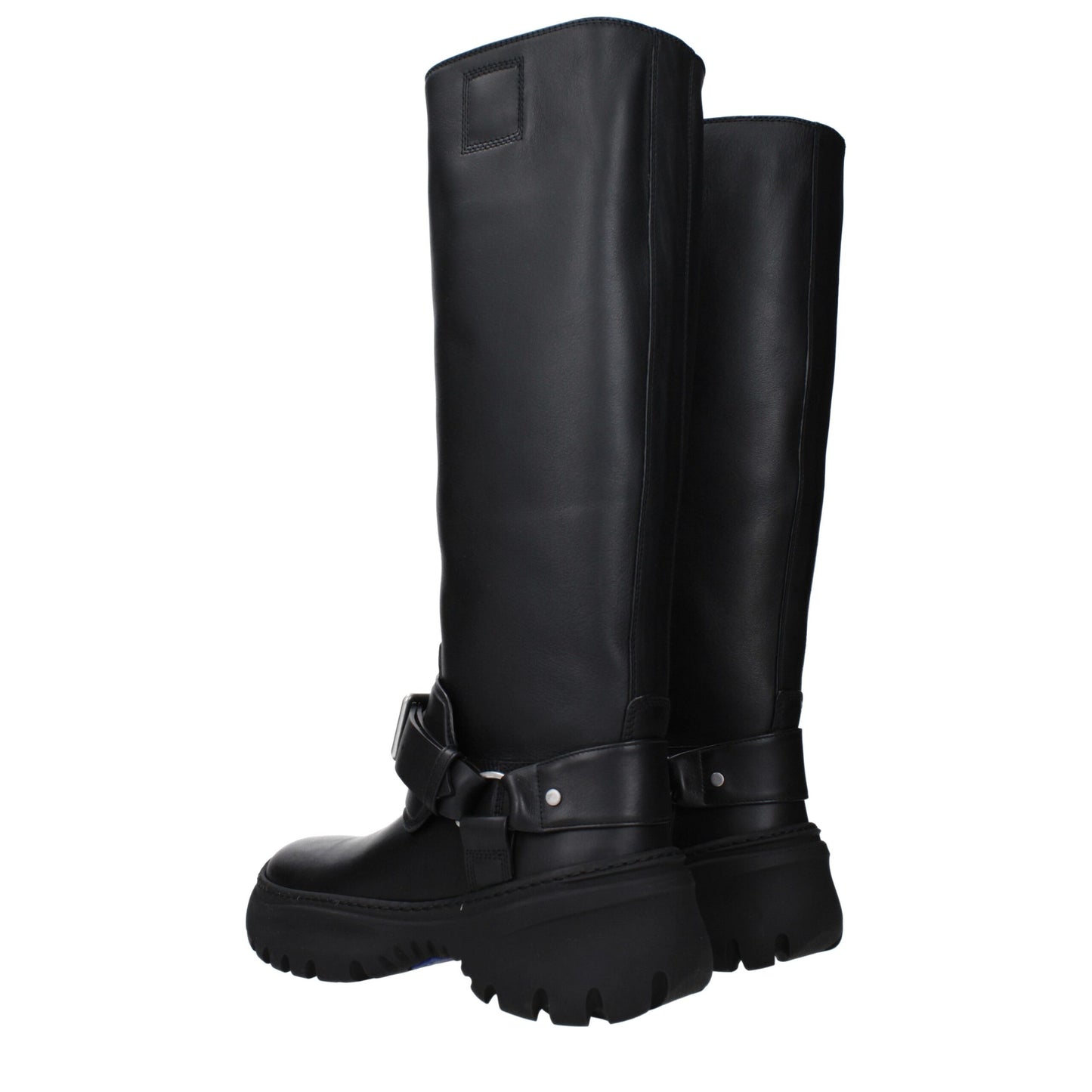 Burberry Black Leather Boot