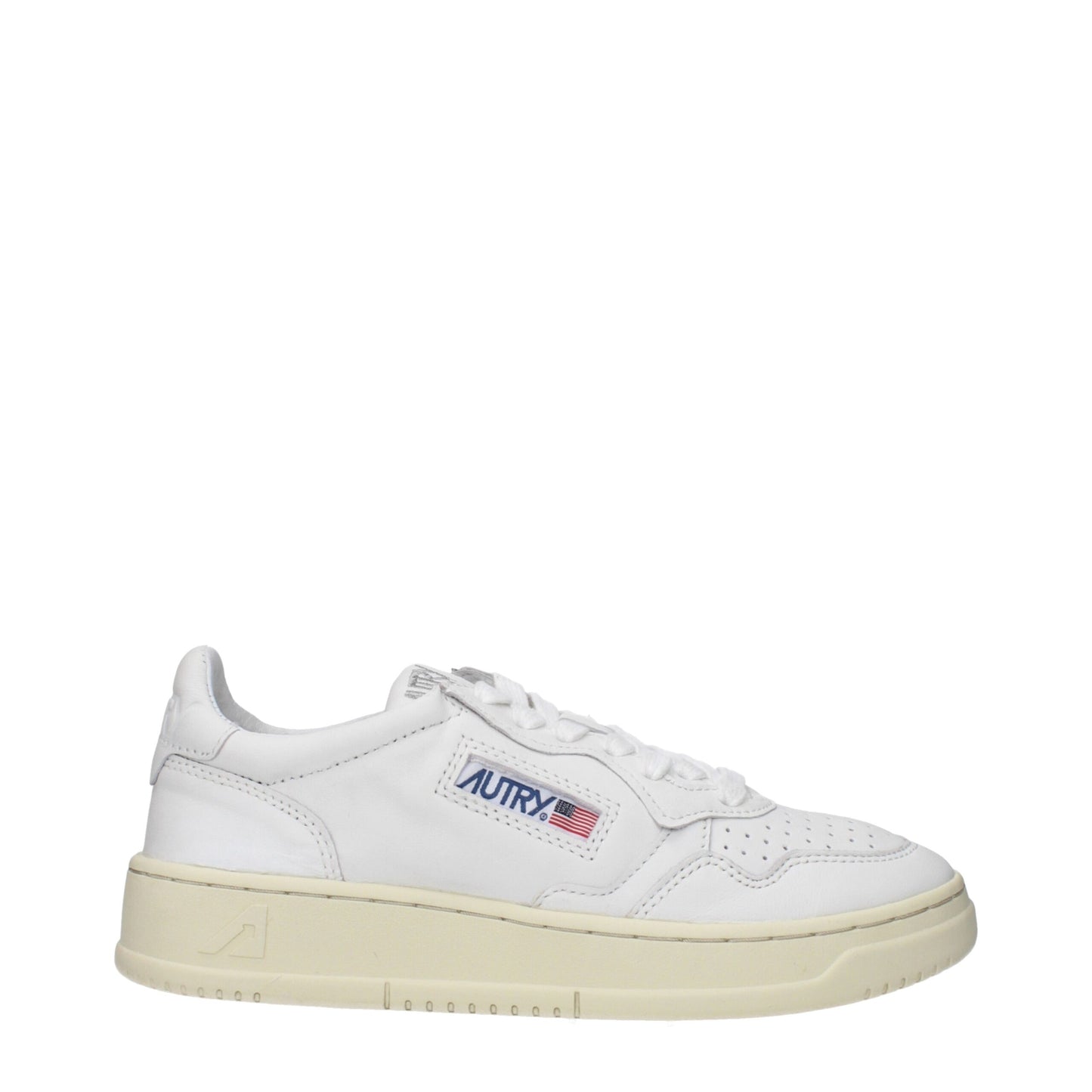 Autry White Leather Sneakers