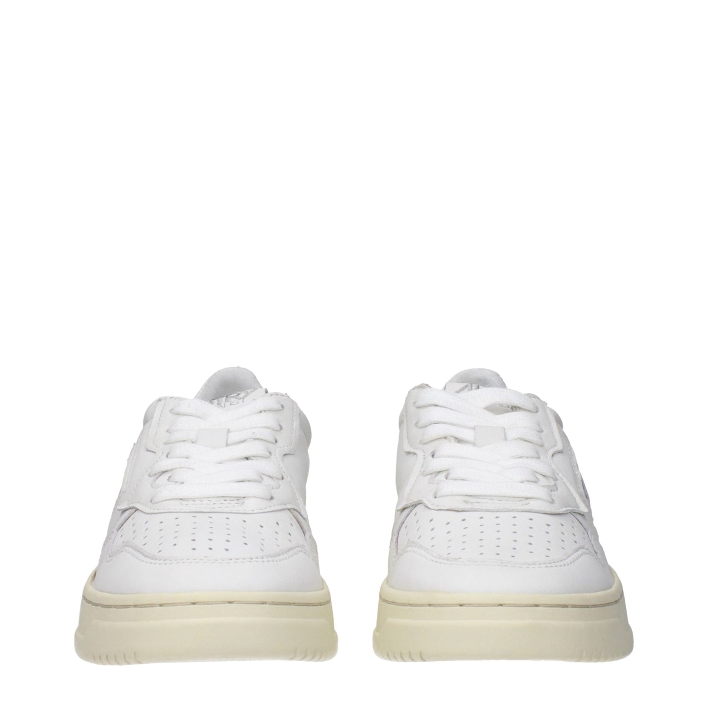 Autry White Leather Sneakers