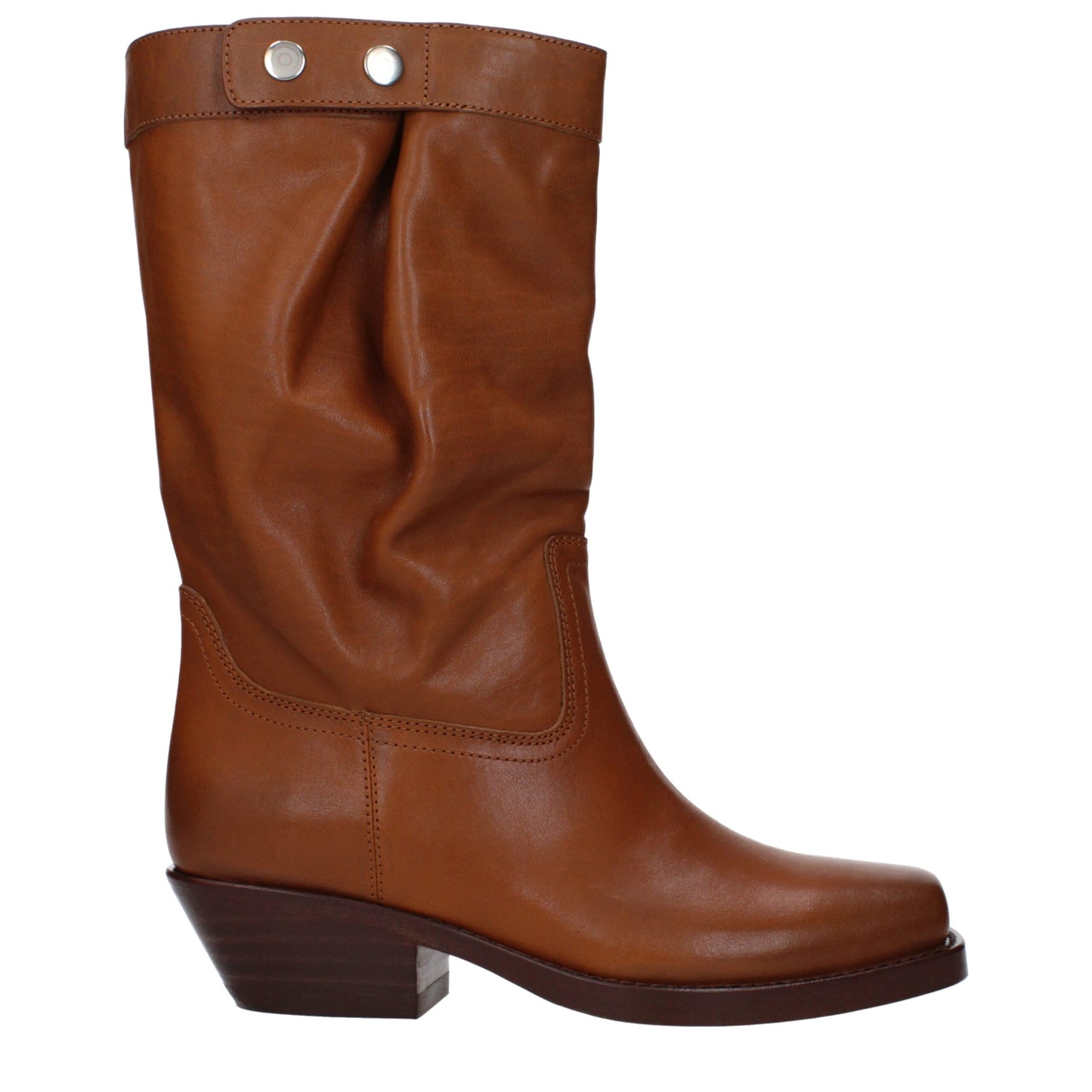 Isabel Marant Brown Leather Ankle