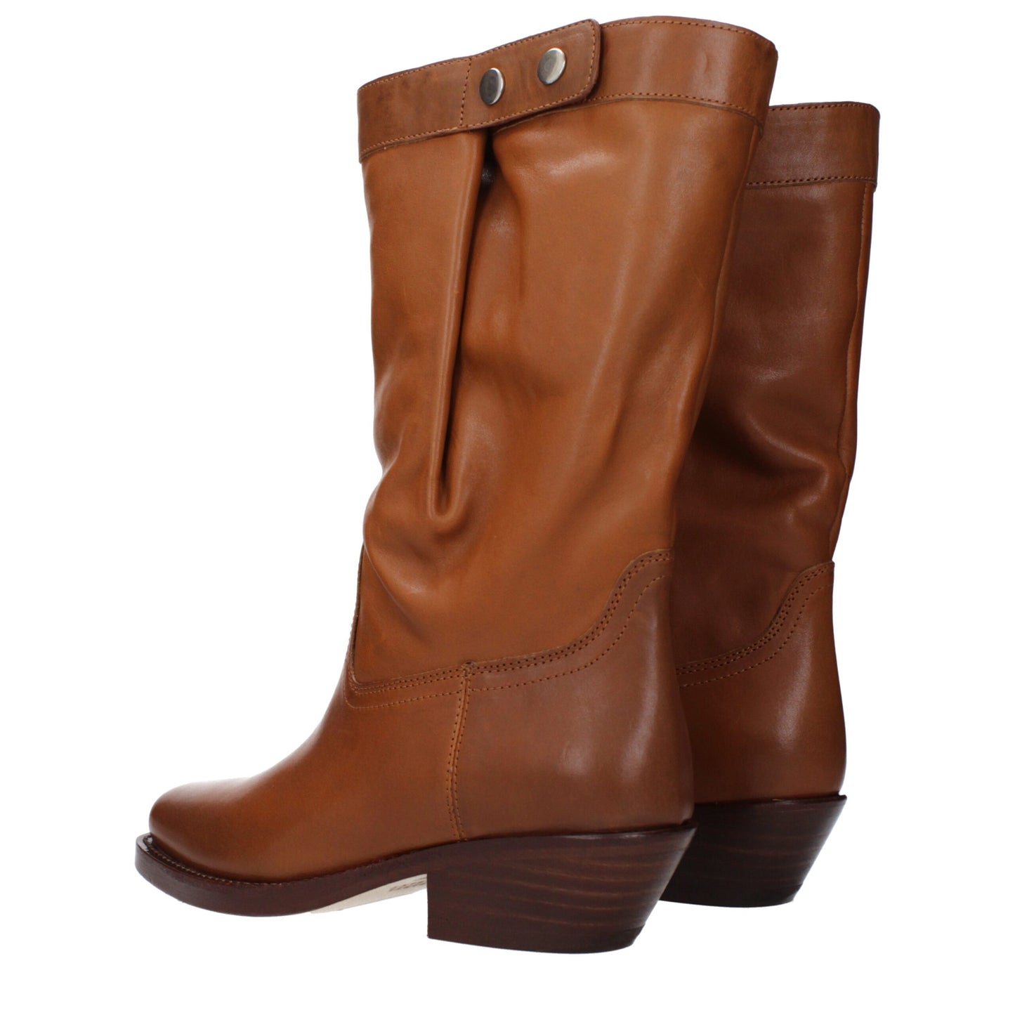 Isabel Marant Brown Leather Ankle