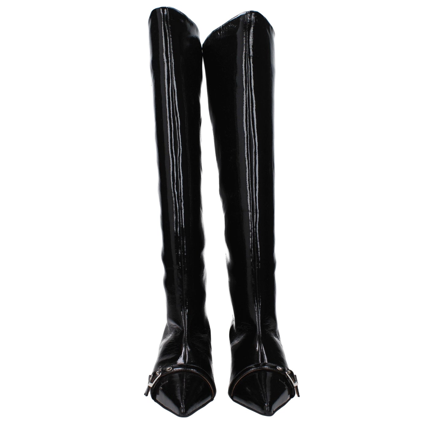 Ganni Black Leather Boot