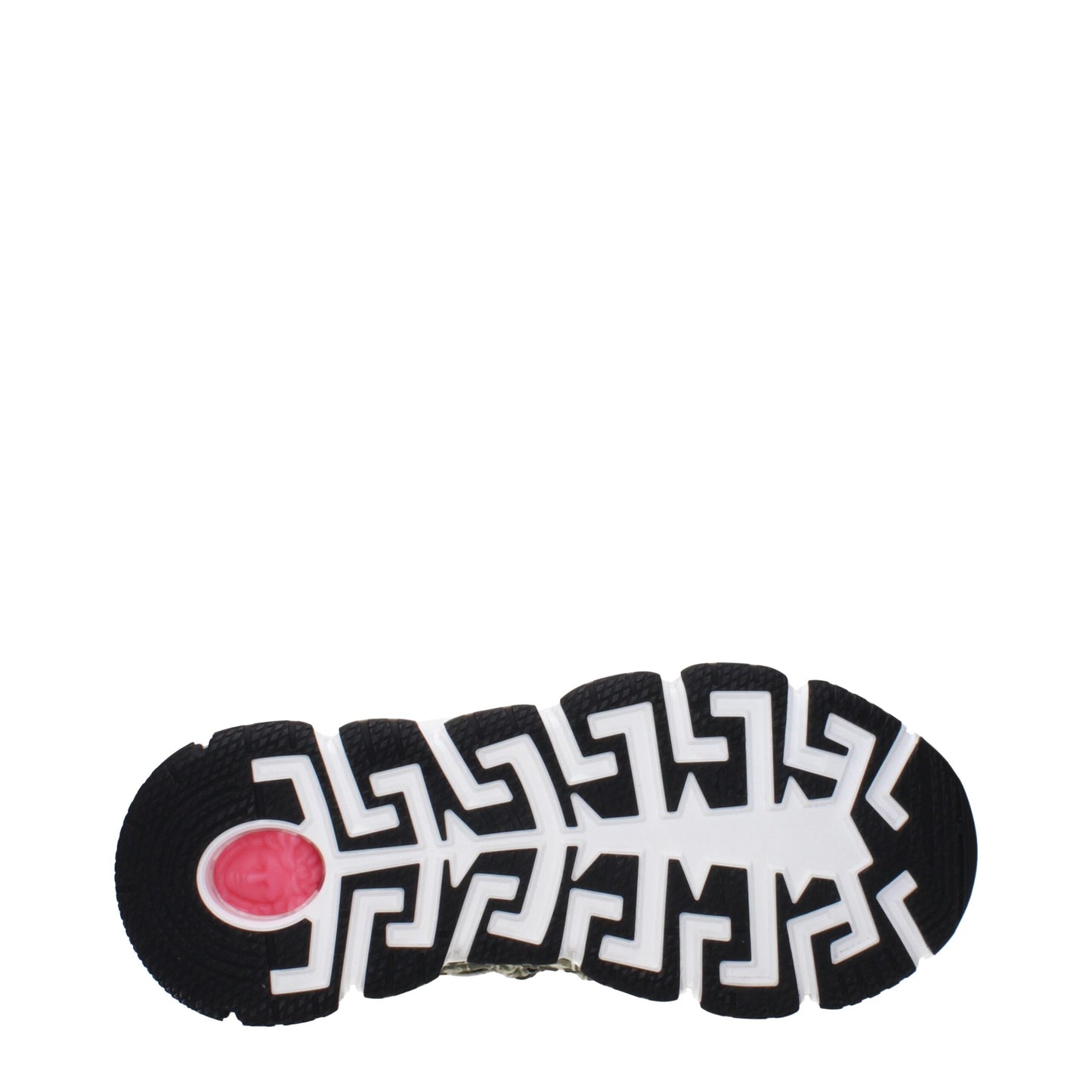 Versace Green Fabric Sneakers