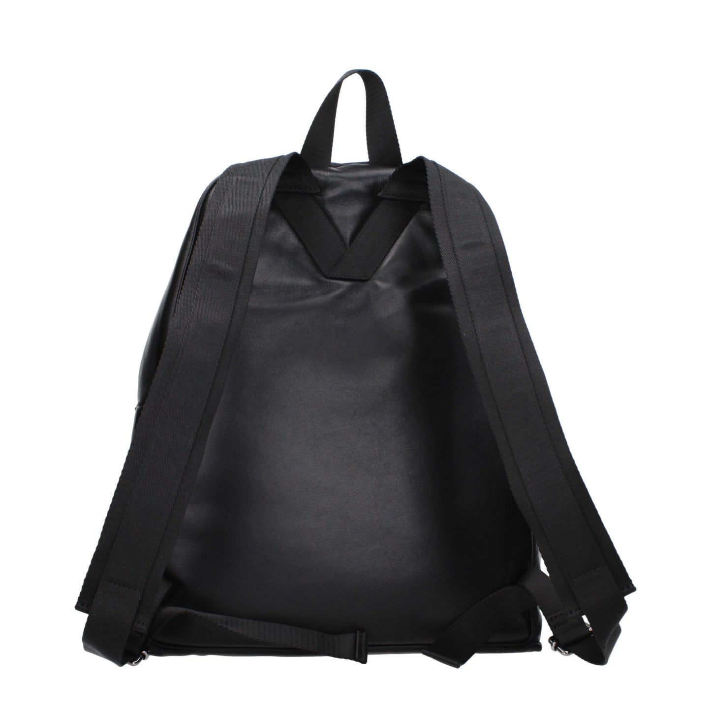 Valentino Garavani Black Leather Backpack