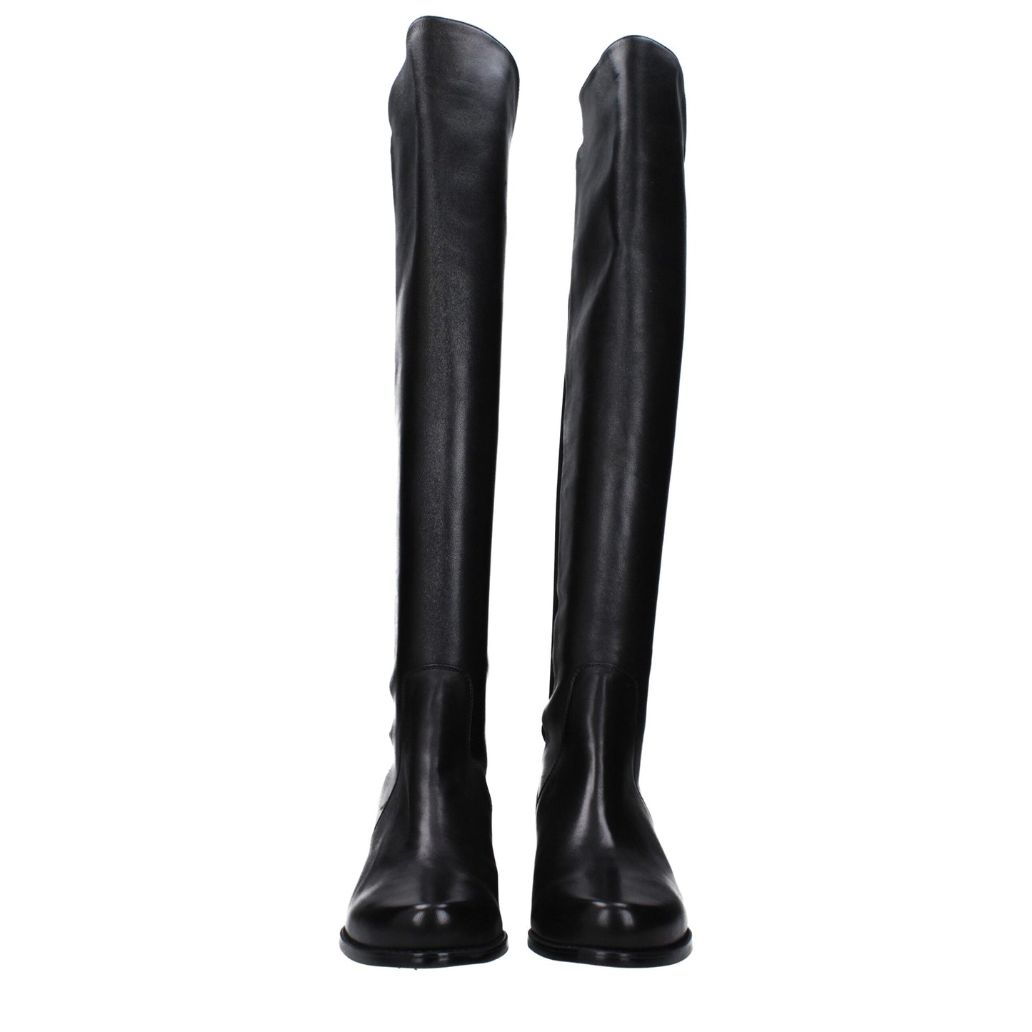 Stuart Weitzman Black Leather Boot