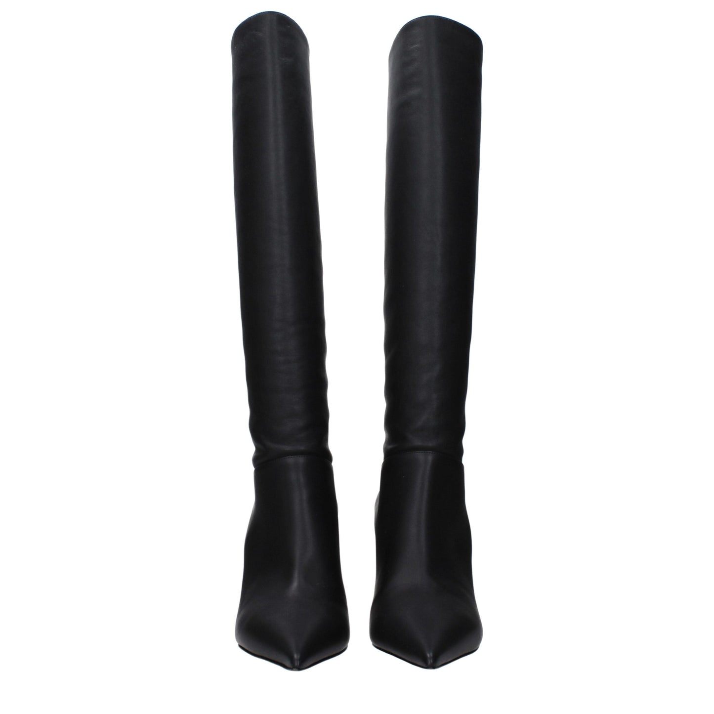 Casadei Black Leather Boot