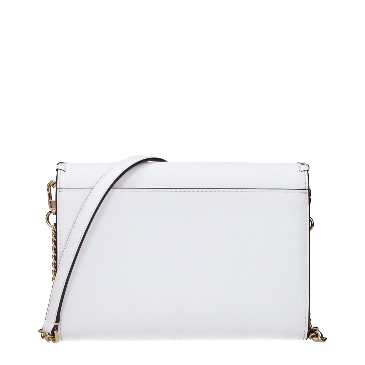 Tory Burch White Leather Clutch Bag