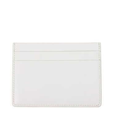 Jil Sander White Leather Cardholder