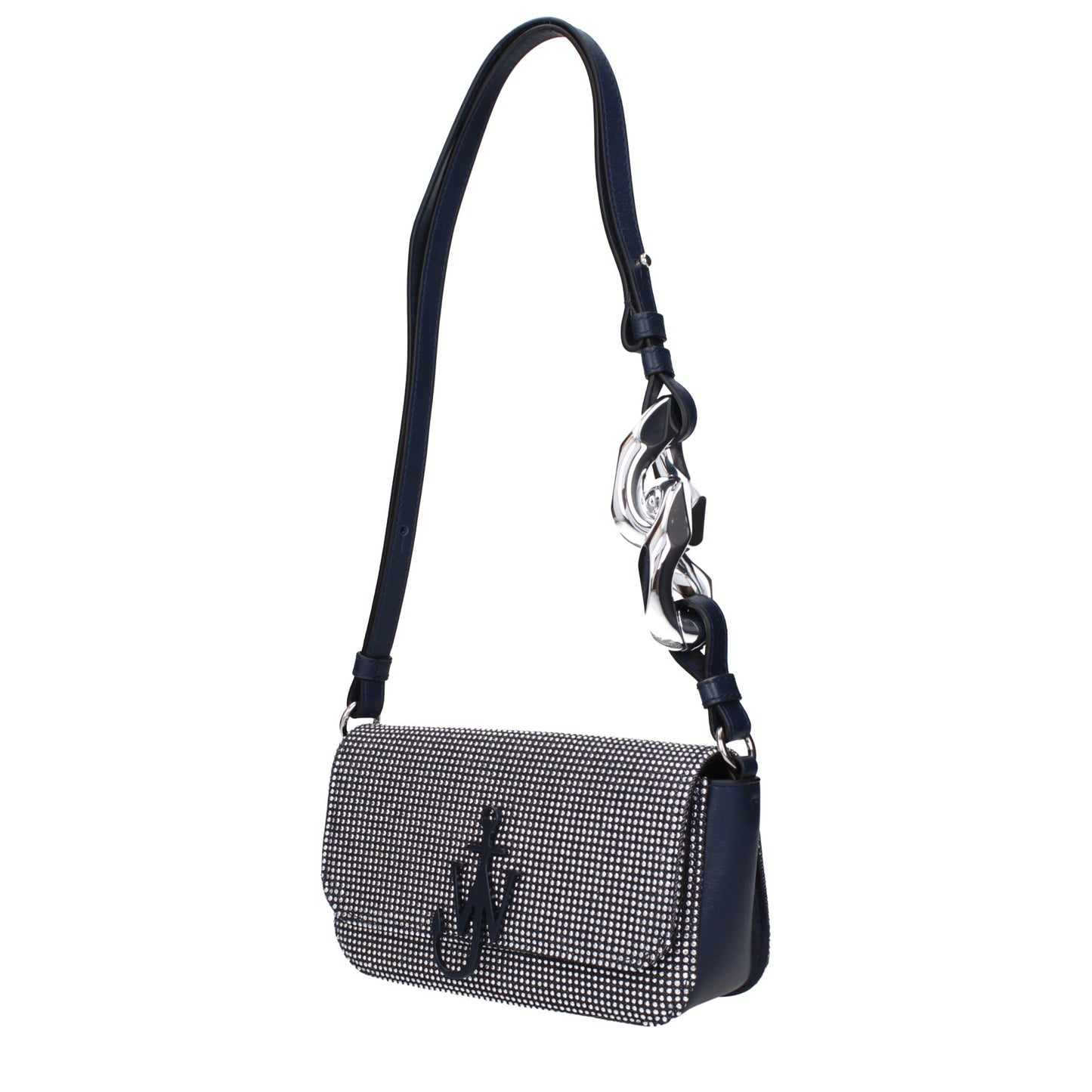 Jw Anderson Blue Fabric Shoulder Bag