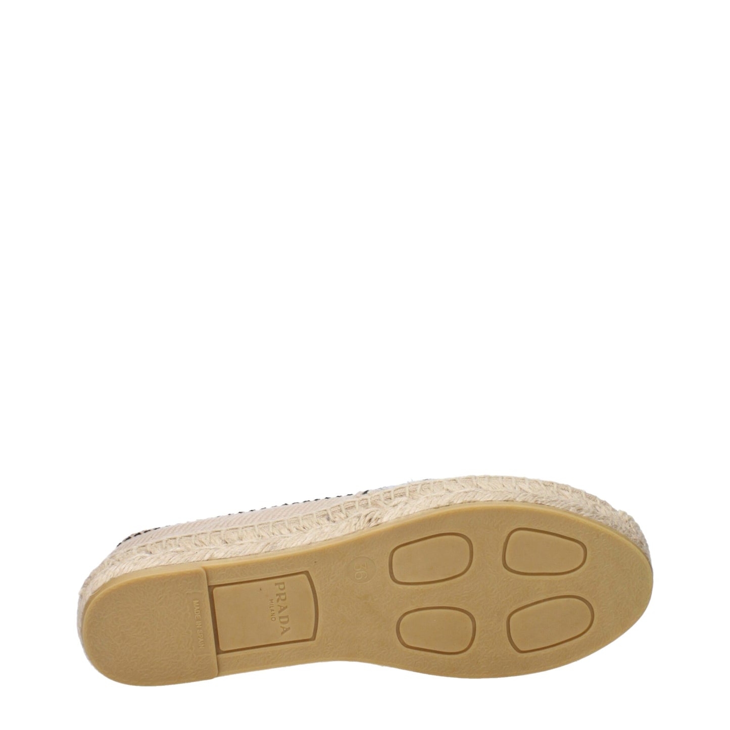 Prada Beige Fabric Espadrille