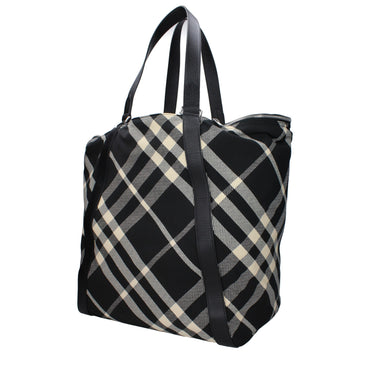 Burberry Black Fabric Shoulder Bag