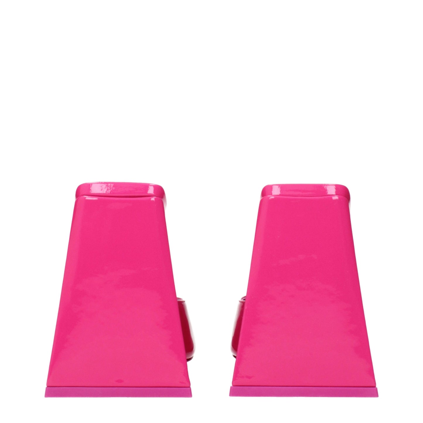 The Attico Pink Leather Sandal