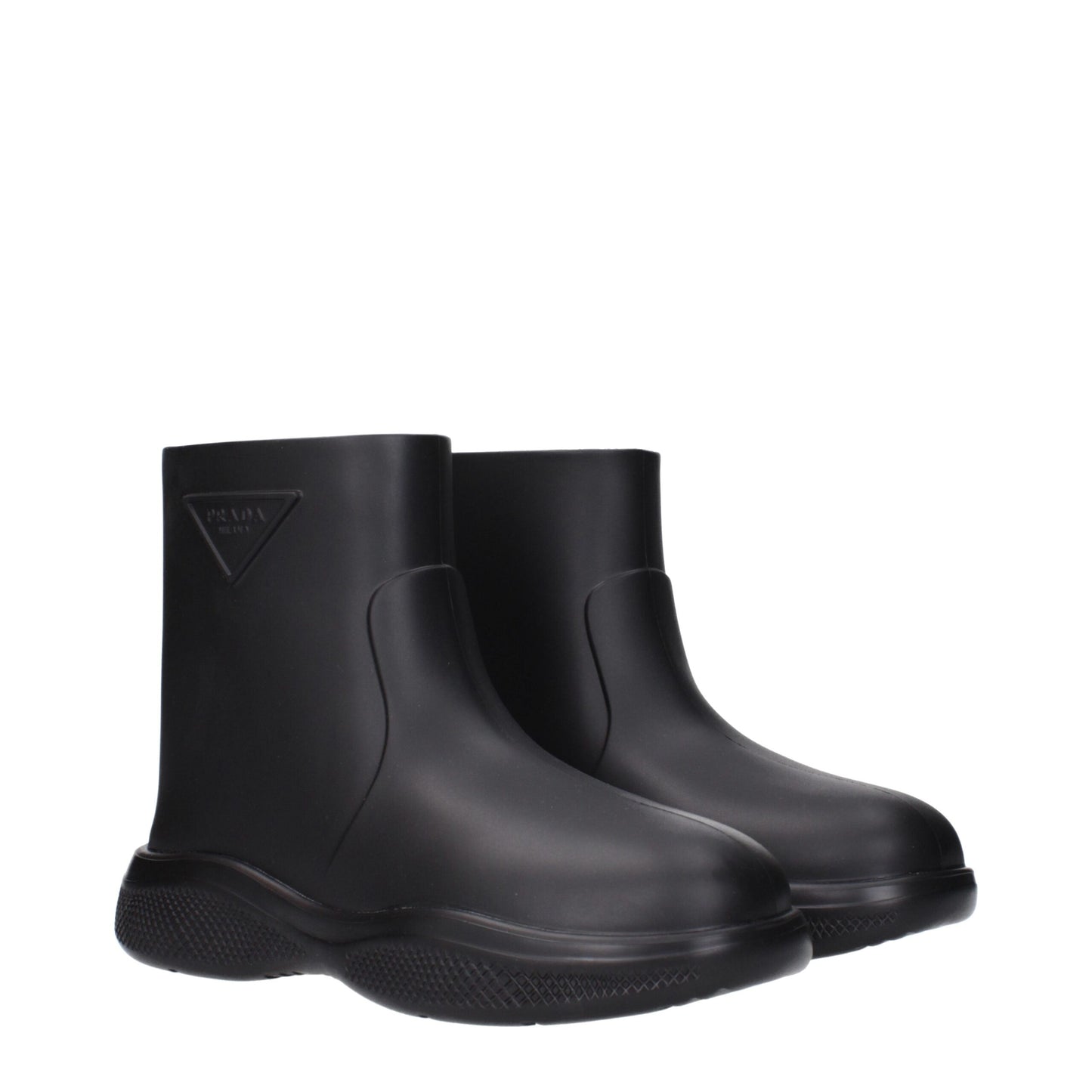 Prada Black Cotton Ankle