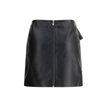 Versace Lambskin Miniskirt