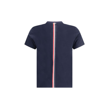 Thom Browne RELAXED FIT SHORT SLEEVE TEE W/ CENTER B