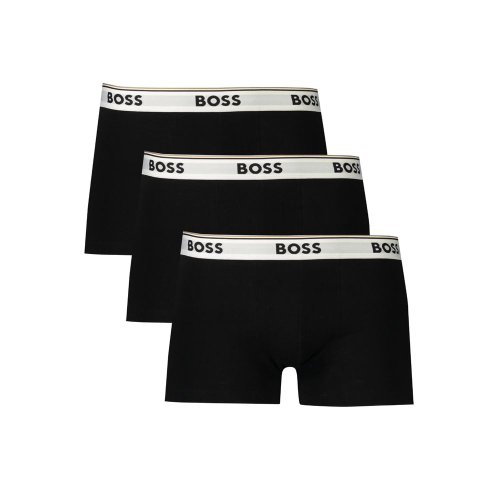Hugo Boss Black Cotton Underwear
