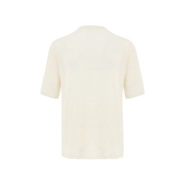 Jil Sander Beige Cotton Long Dress