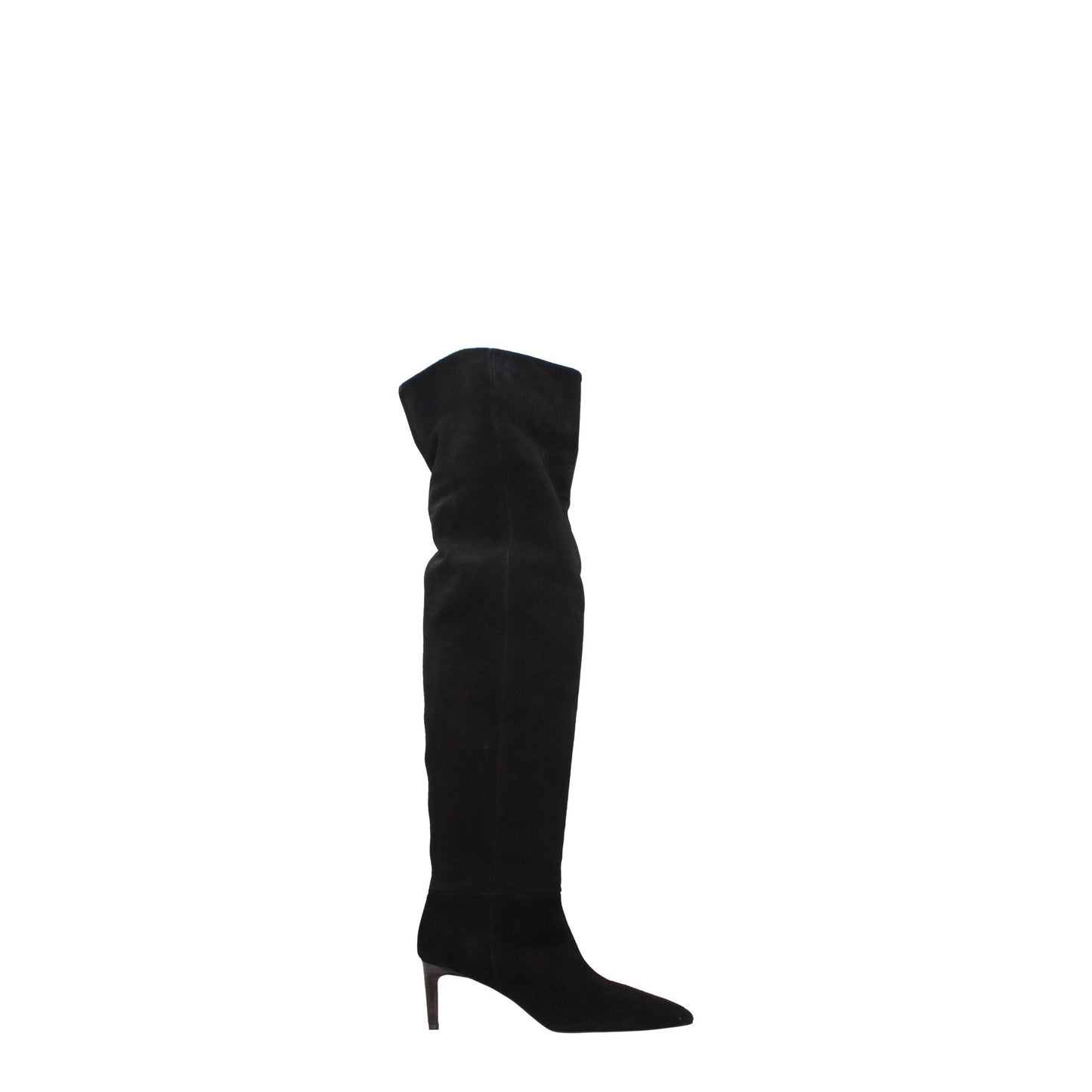 Paris Texas Black Leather Over The Knee