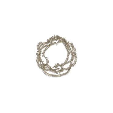 Brunello Cucinelli Silver Knotted Bracelet