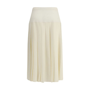 Alessandra Rich Pleated midi Skirt