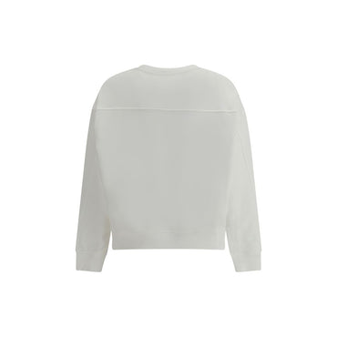 PINKO White Cotton Sweatshirt