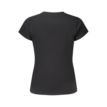 Pepe Jeans Black Cotton Tops & T-Shirt