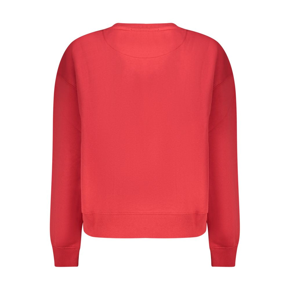 Pepe Jeans Red Cotton Sweater