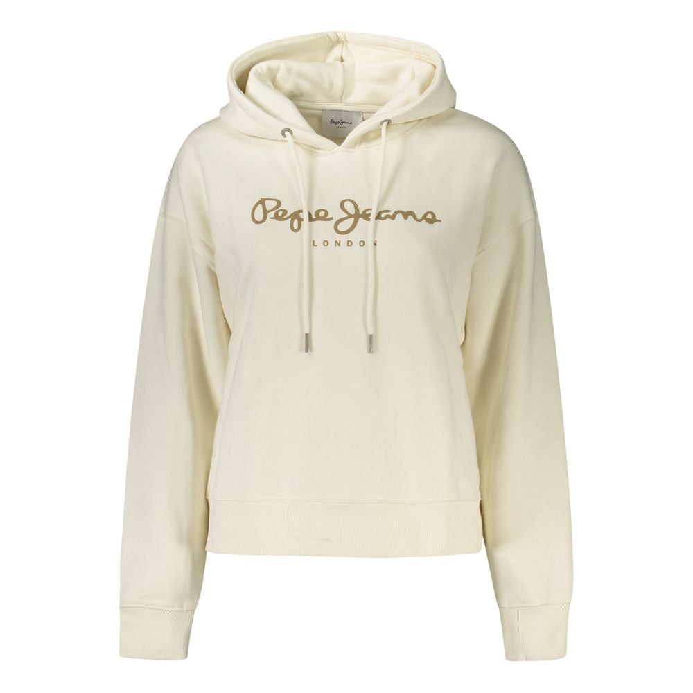 Pepe Jeans White Cotton Sweater