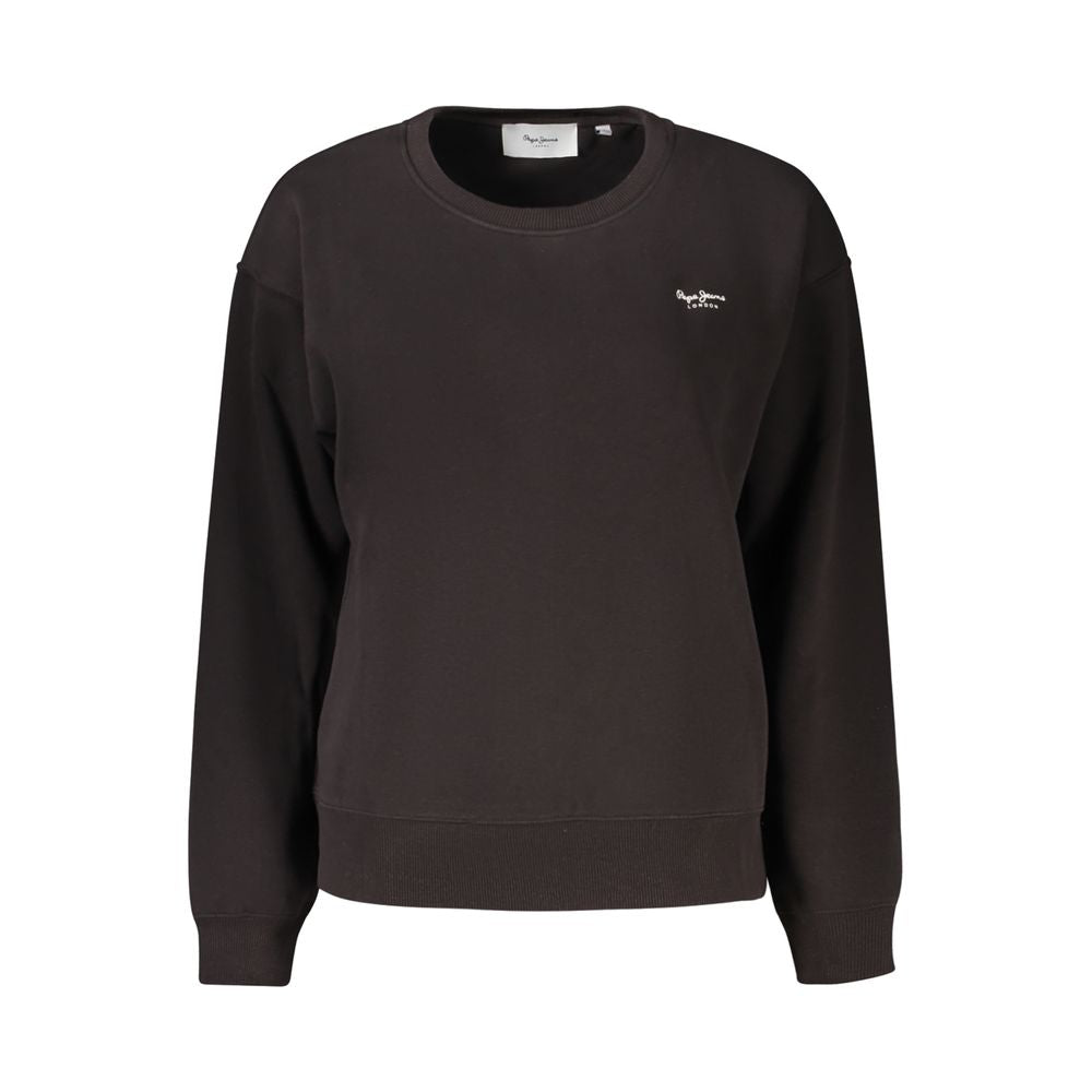 Pepe Jeans Black Cotton Sweater