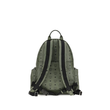 MCM Printed canvas Stark Backpack